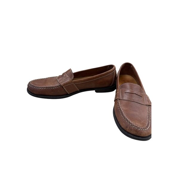 Cole Haan Mens brown leather slip on loafer 10.5M SKU 7243 - Picture 2 of 9